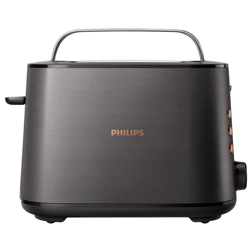 Philips - 5000 Series Toaster - Black/Copper