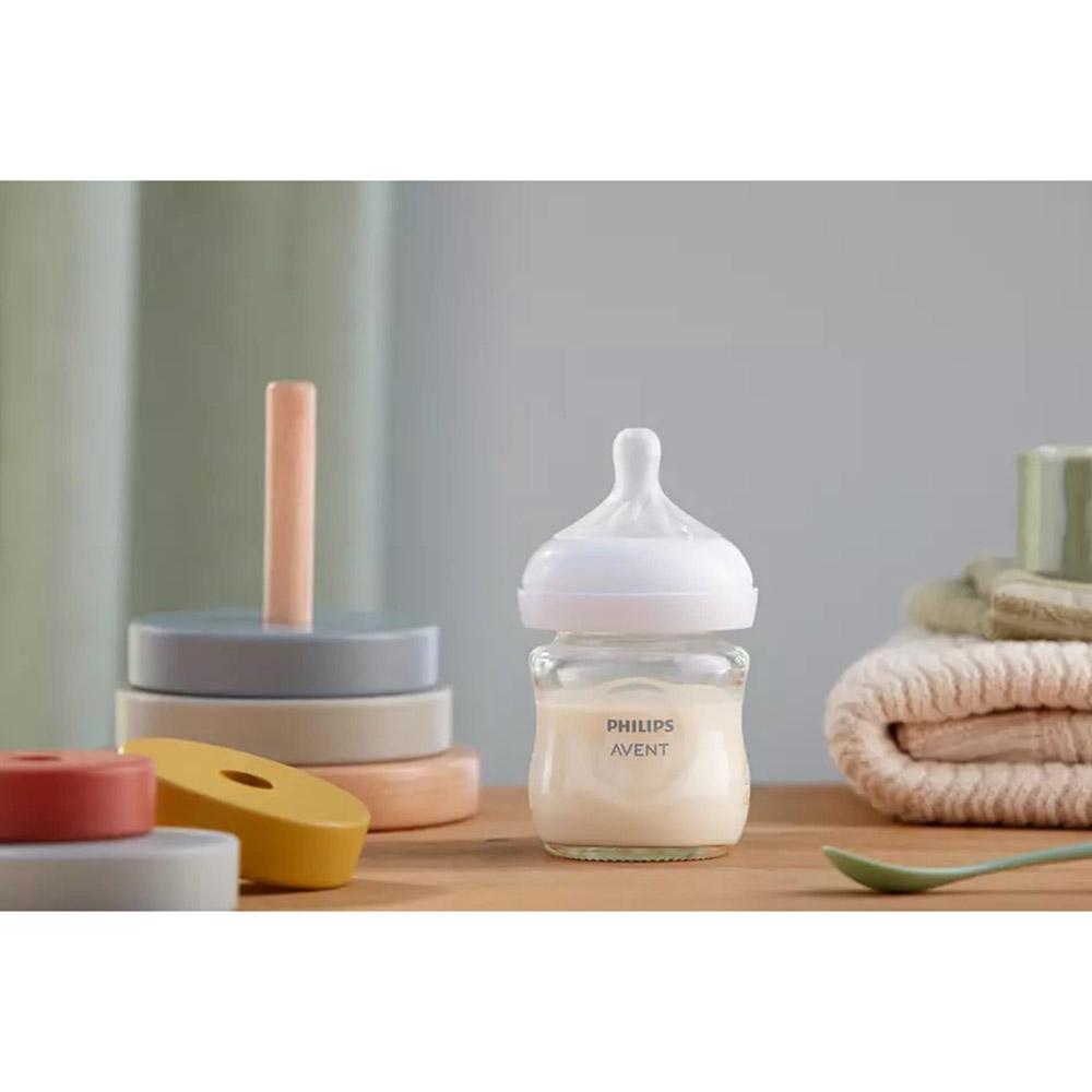 Philips - Avent Natural 3.0 Feeding Glass Bottle - 120 ml