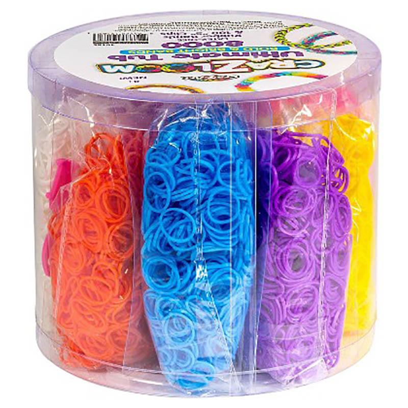 Shimmer 'N Sparkle - Cra-Z-Loom Ultimate Tub - 8000pcs