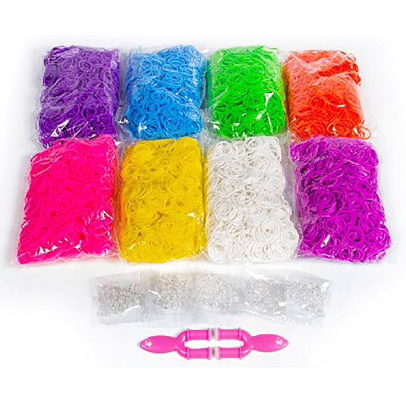 Shimmer 'N Sparkle - Cra-Z-Loom Ultimate Tub - 8000pcs