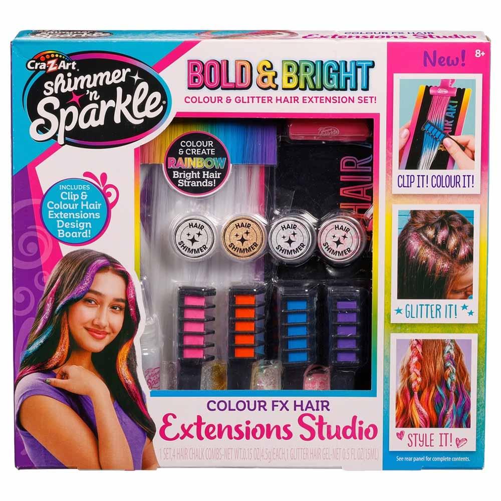 Shimmer 'N Sparkle - Color FX Hair Extension Studio Kit