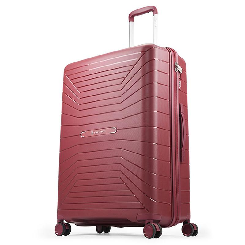 Carlton - Carnival Plus Hardside Check-In Luggage - Maroon - L - 76 cm