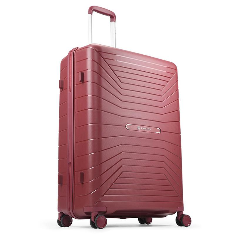 Carlton - Carnival Plus Hardside Check-In Luggage - Maroon - L - 76 cm