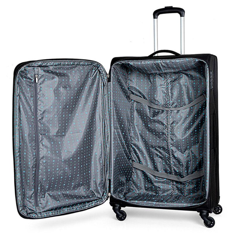 Carlton - Elante Softside Check-In Luggage - Black - M - 69 cm