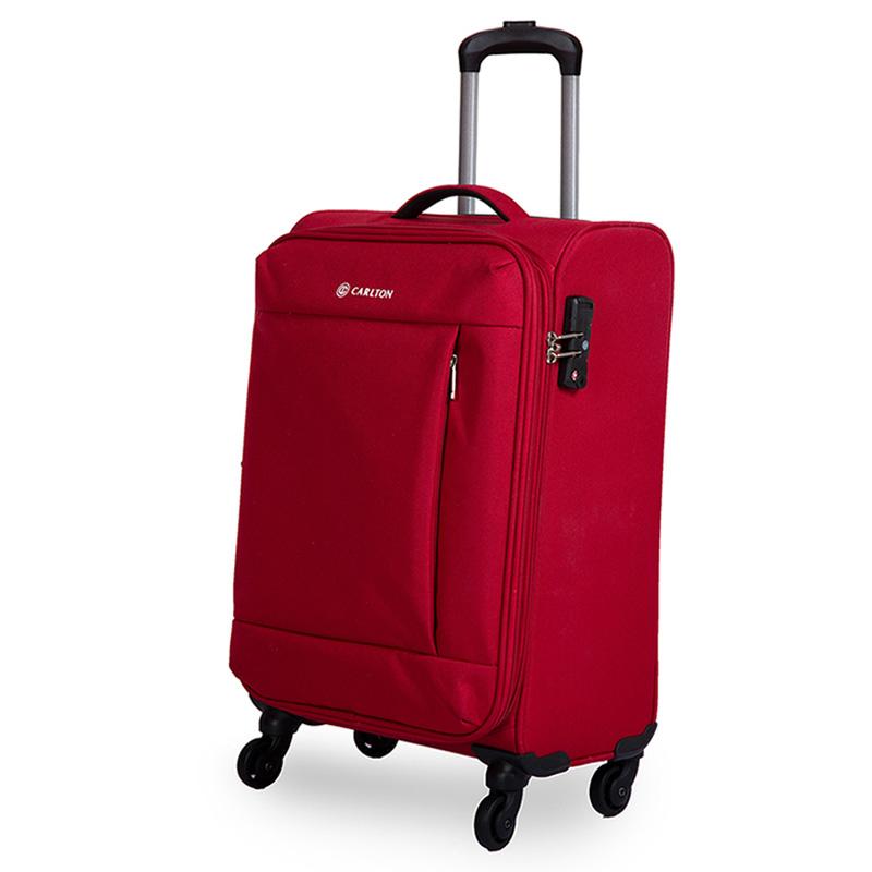 Carlton - Elante Softside Check-In Luggage - Red - L - 80 cm