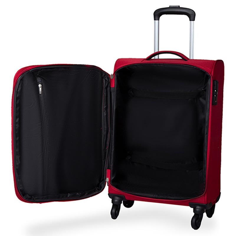 Carlton - Elante Softside Check-In Luggage - Red - L - 80 cm