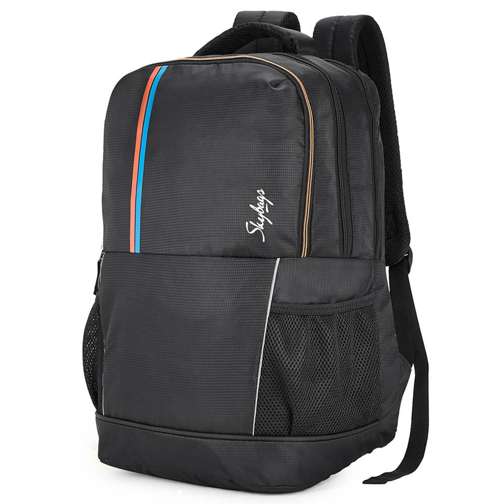 Skybags - Fox Polyester Laptop Backpack - Black - 18.1-inch