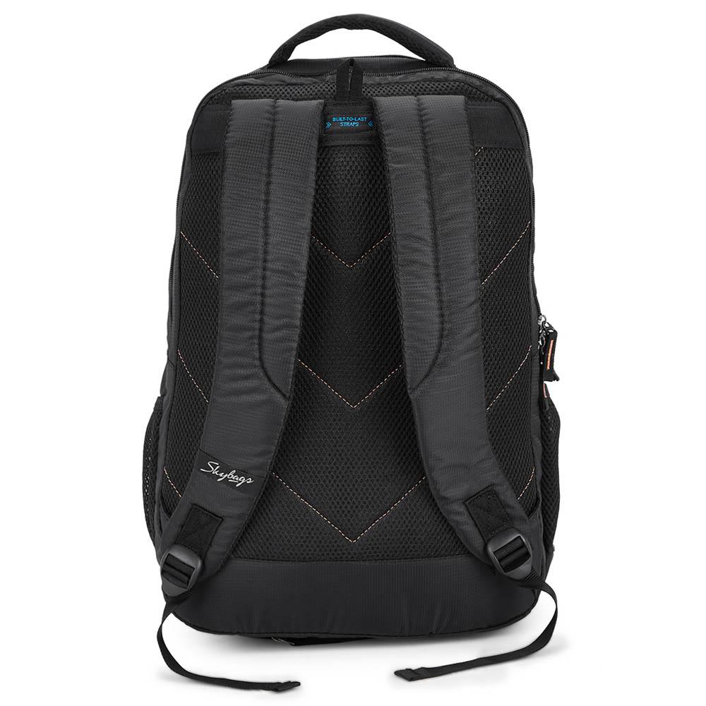 Skybags - Fox Polyester Laptop Backpack - Black - 18.1-inch