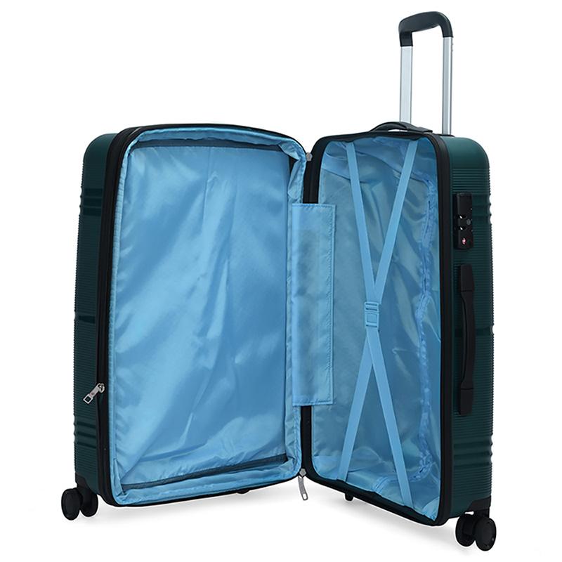 Carlton - Focus Polypropylene Hardside Check-In Luggage - Blue - 67 cm