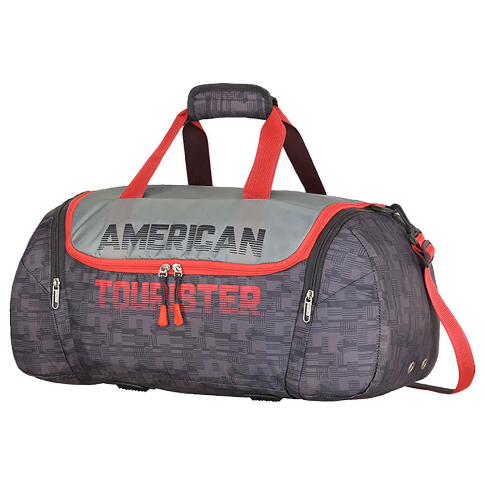 American Tourister - Grid Casual Duffel - 55cm - Grey