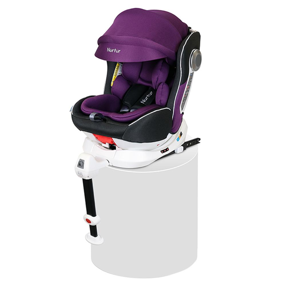 Nurtur - 4-In-1 Liberty Baby Car Seat Isofix 10 With Isofix And Canopy - Purple