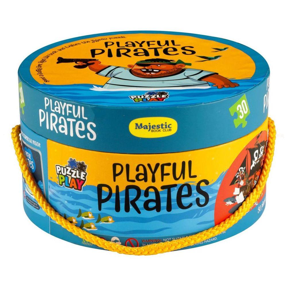 Playful Pirates Puzzle 30pcs With Puzzle Book