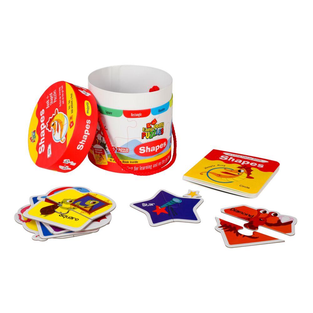 Shapes Puzzle 20pcs With Puzzle Book