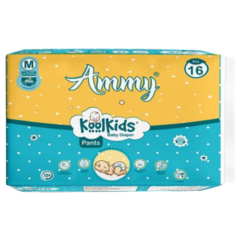 Ammy - Koolkids Baby Diaper Pants Medium - 7-12kg - 16pcs