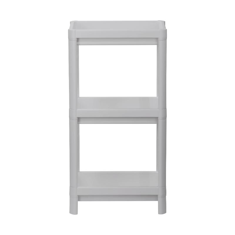 Inochi - Tokyo 3-Tier Multi-Purpose Storage Shelf - Grey