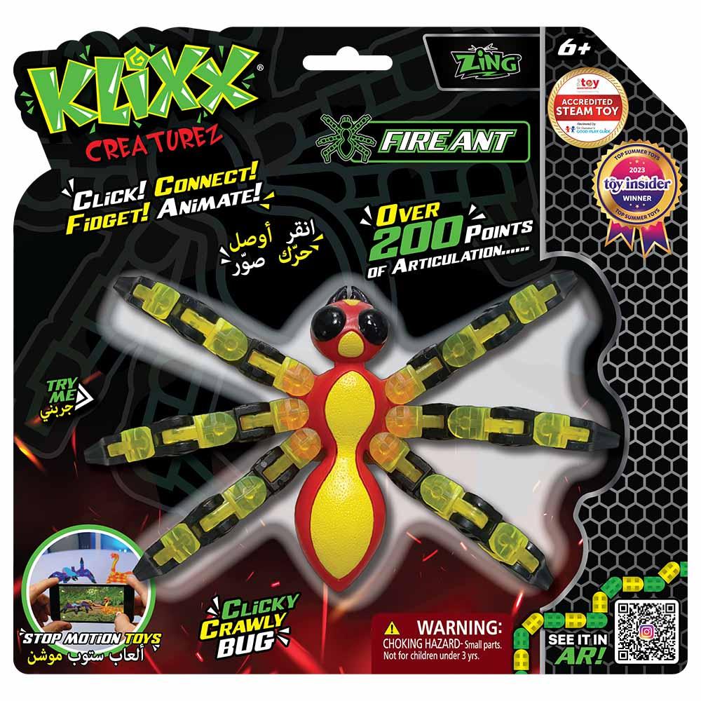 Klixx - Creaturez Fidget Toy - Fire Ant