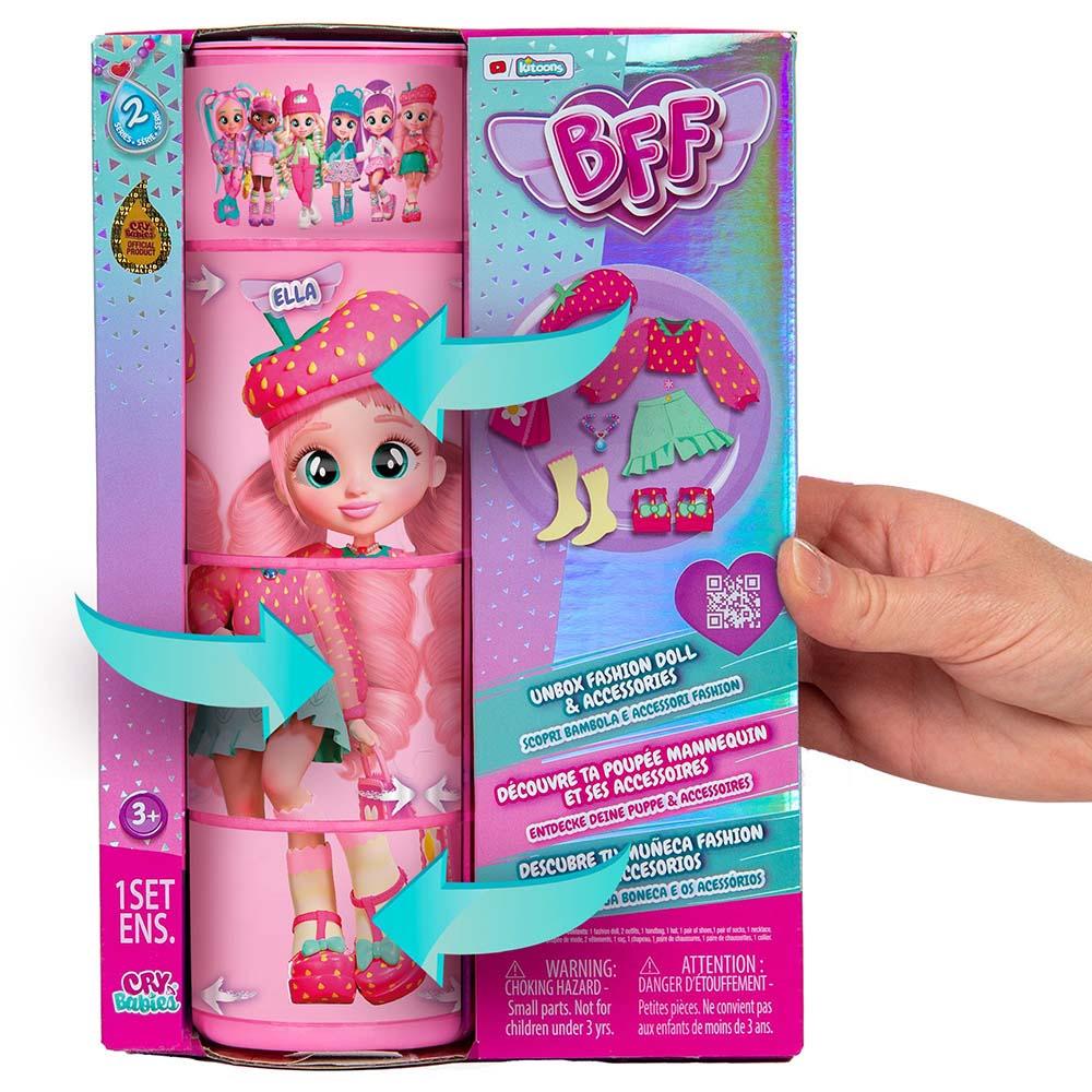 BFF - Cry Babies Doll - Ella - 8-Inch