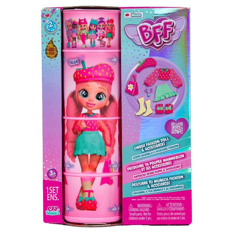 BFF - Cry Babies Doll - Ella - 8-Inch