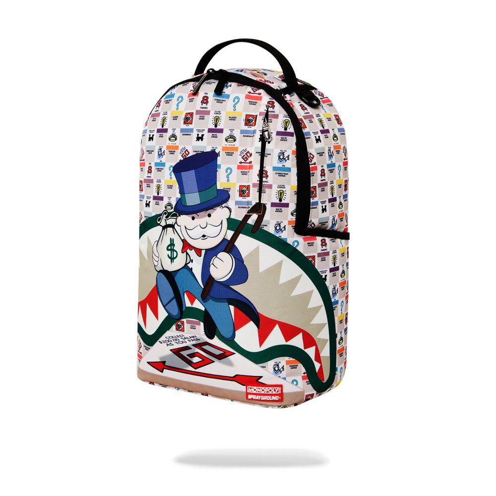 Sprayground - Just Backpack - Monopoly The Walk - 18-inch