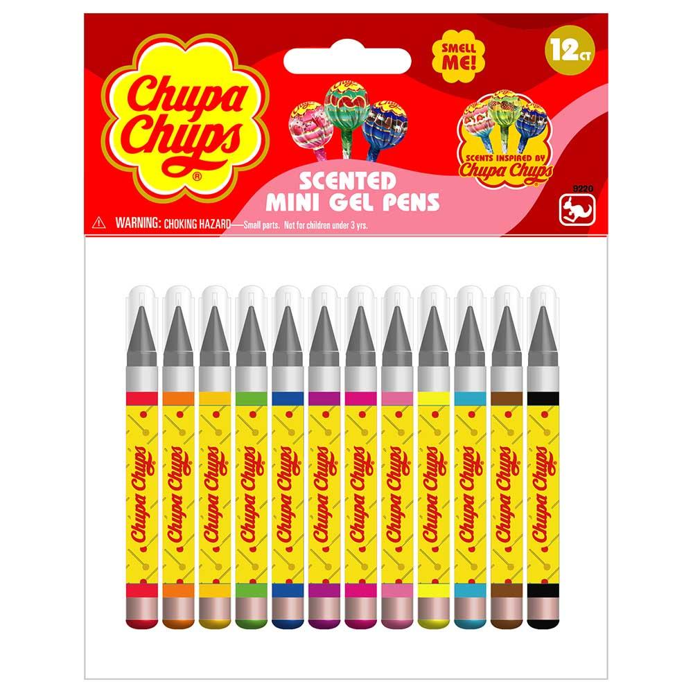 Kangaru - Chupa Chups Scented Mini Gel Pens - 10pcs