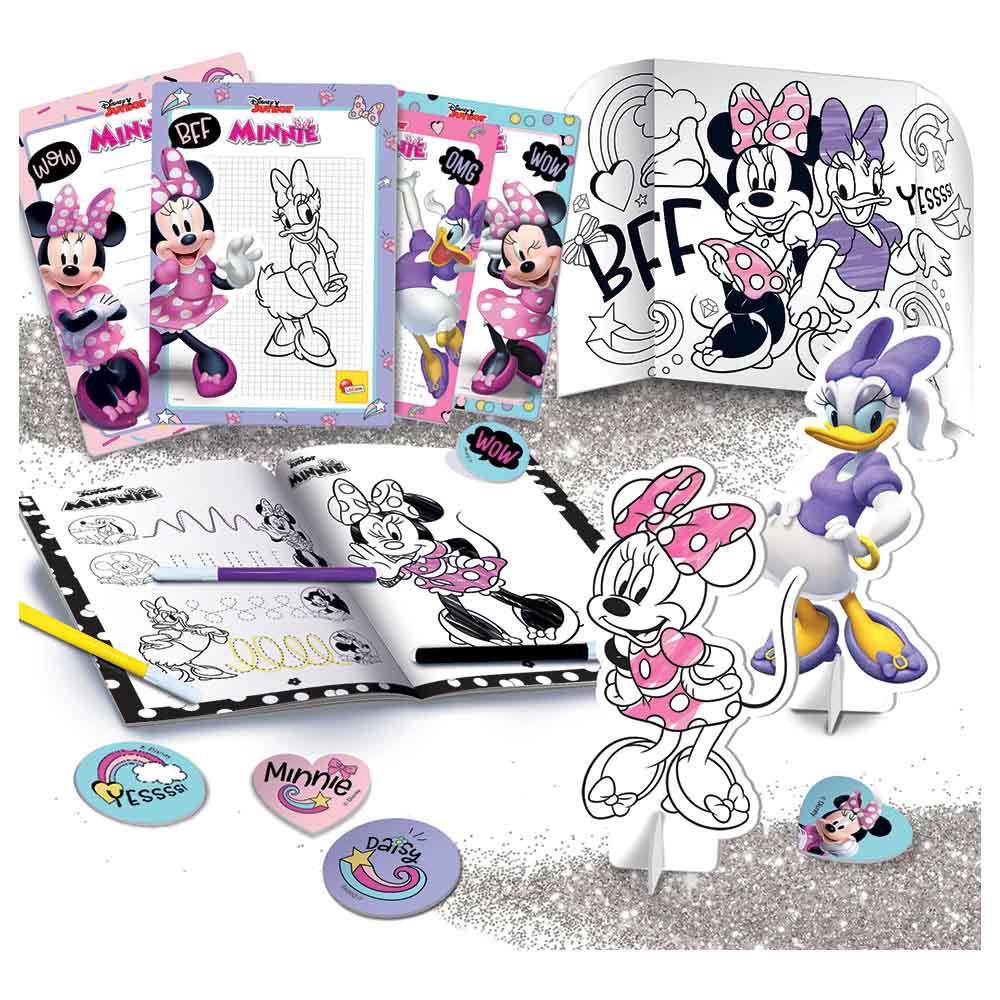 Minnie Mouse - Zainetto Coloring & Drawing School Kit