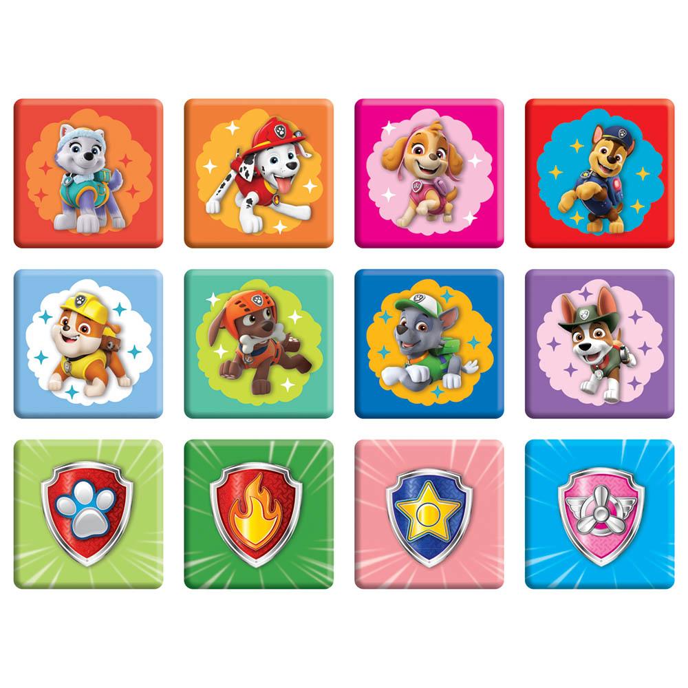 Paw Patrol - 2-In-1 Paw Patrol Team In Action Puzzle w/ Memos - 78pcs