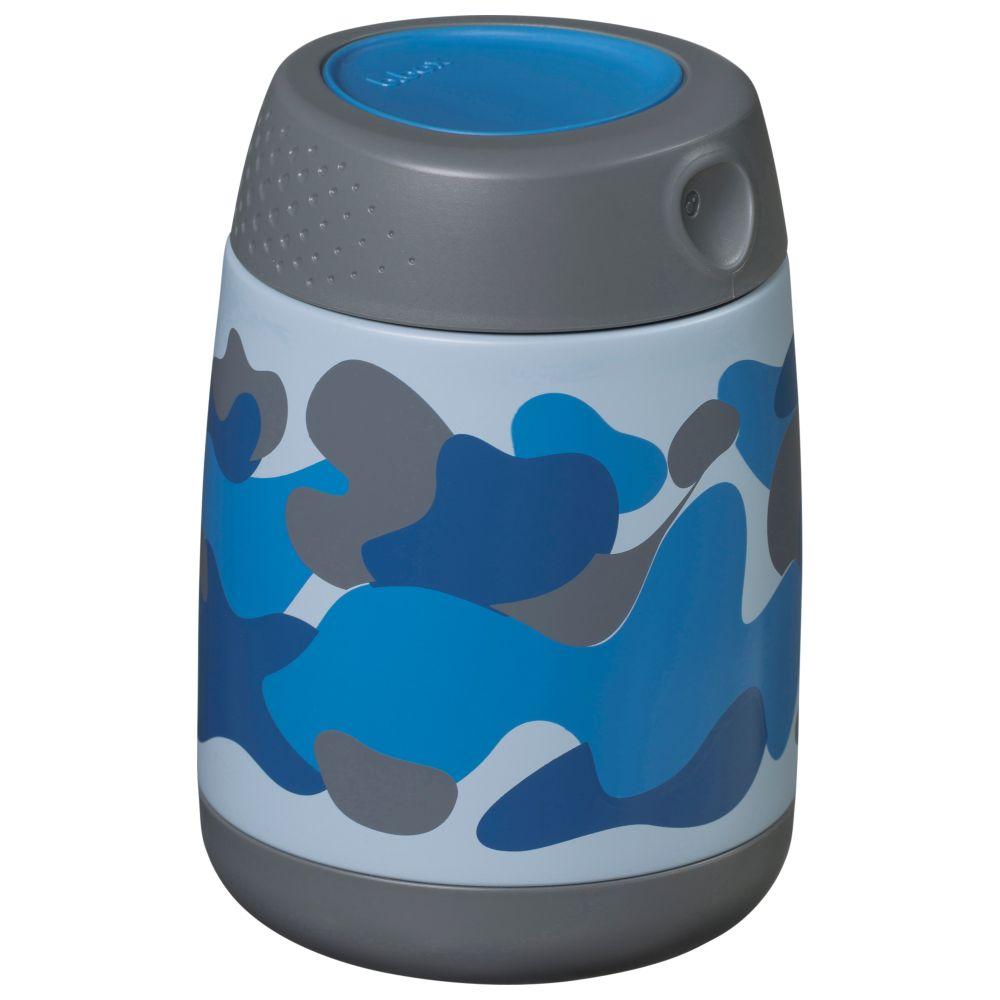 Bbox - Toddler Insulated Mini Food Jar - Blue Camo - 210 ml