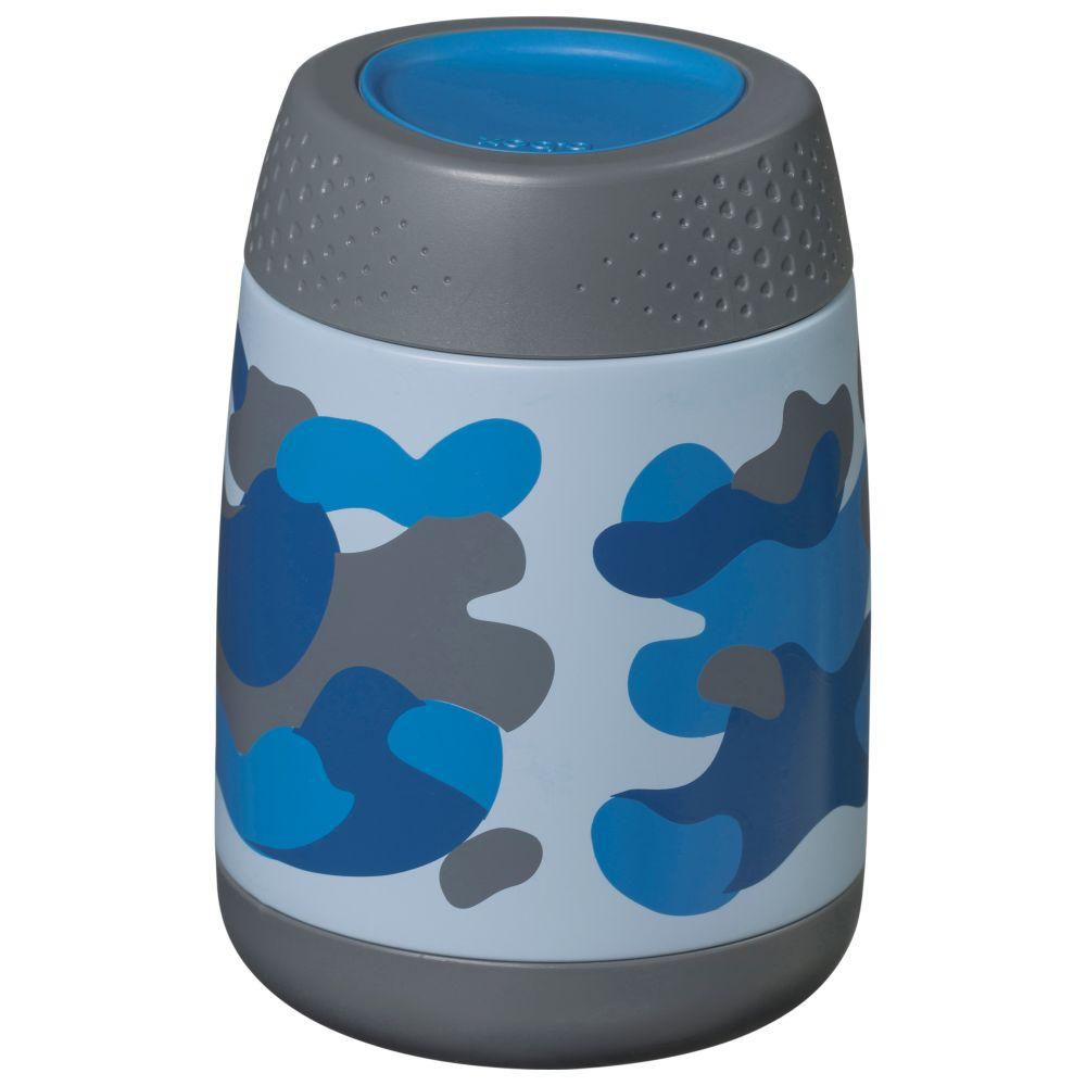 Bbox - Toddler Insulated Mini Food Jar - Blue Camo - 210 ml