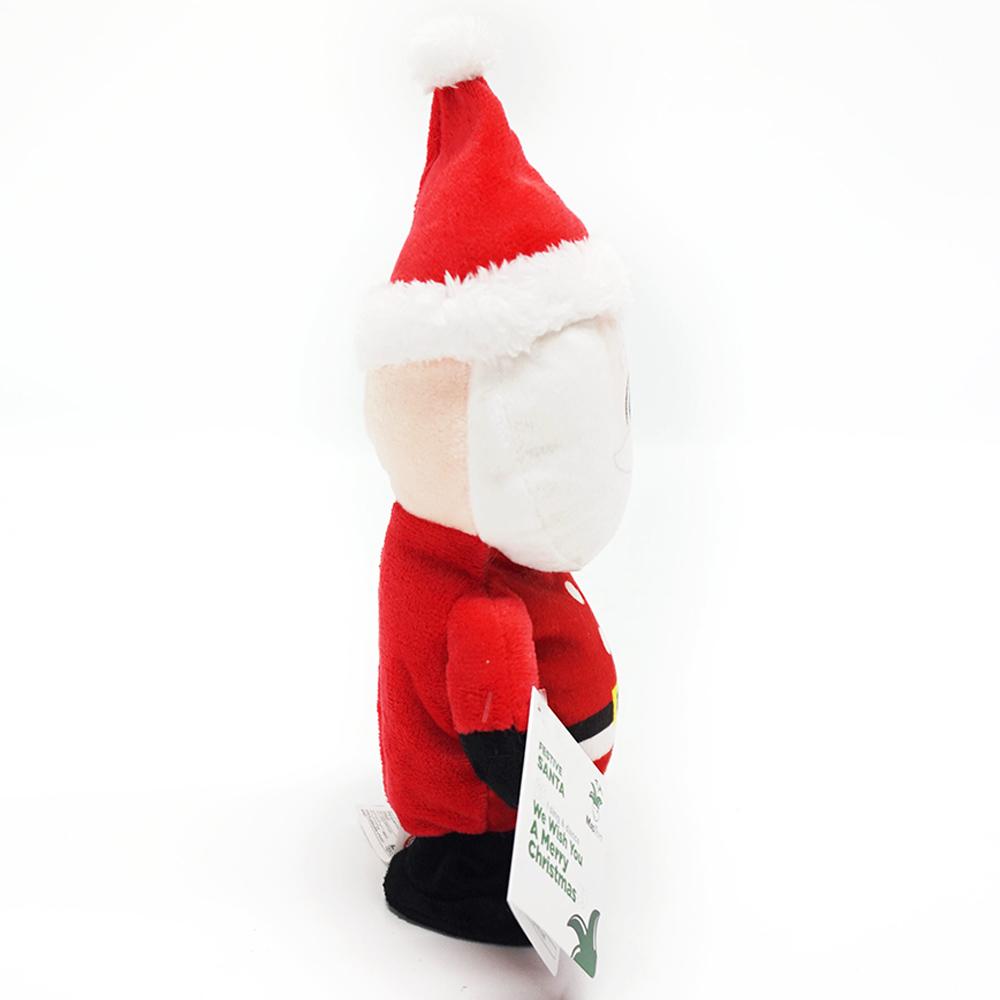 Mad Toys - Festive Santa Walk & Sing Christmas Plush Toys