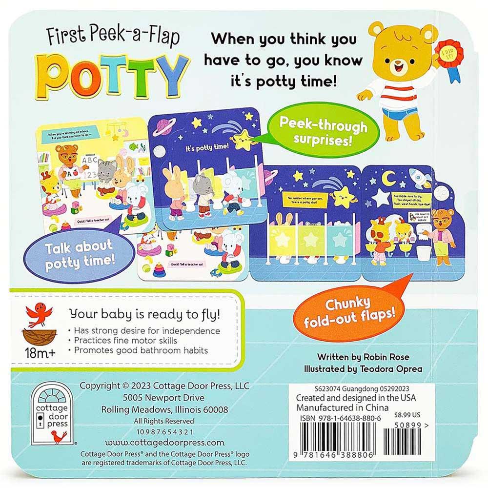 Potty - First Peek-A-Flap Book