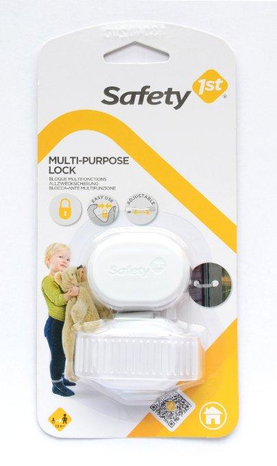 Safety 1st, Multi-purpose lock - 1 Pack, White