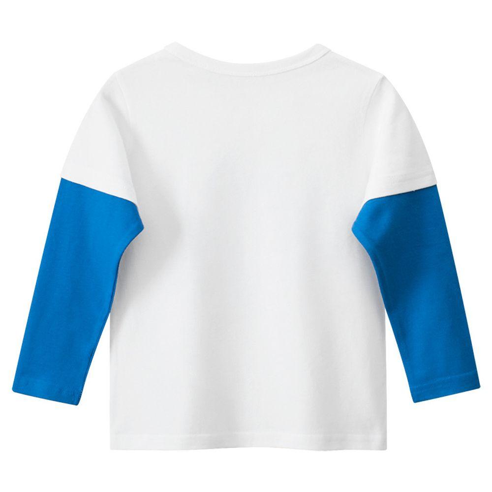 Sugar Rush - Boys Round Neck Full Sleeves T-Shirt - Blue