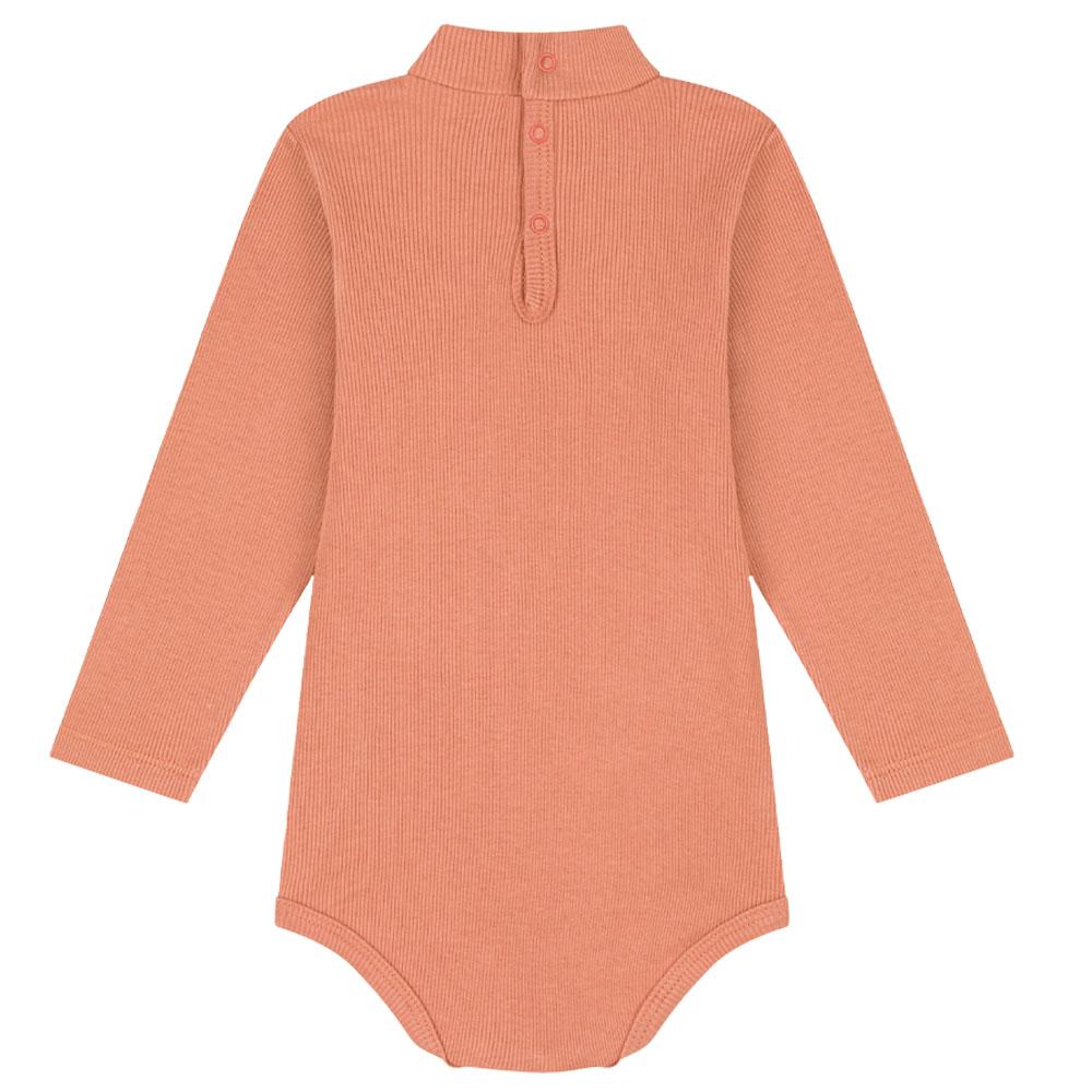 Petit Bateau - Baby's Long-Sleeves Cotton Bodysuit - Pink