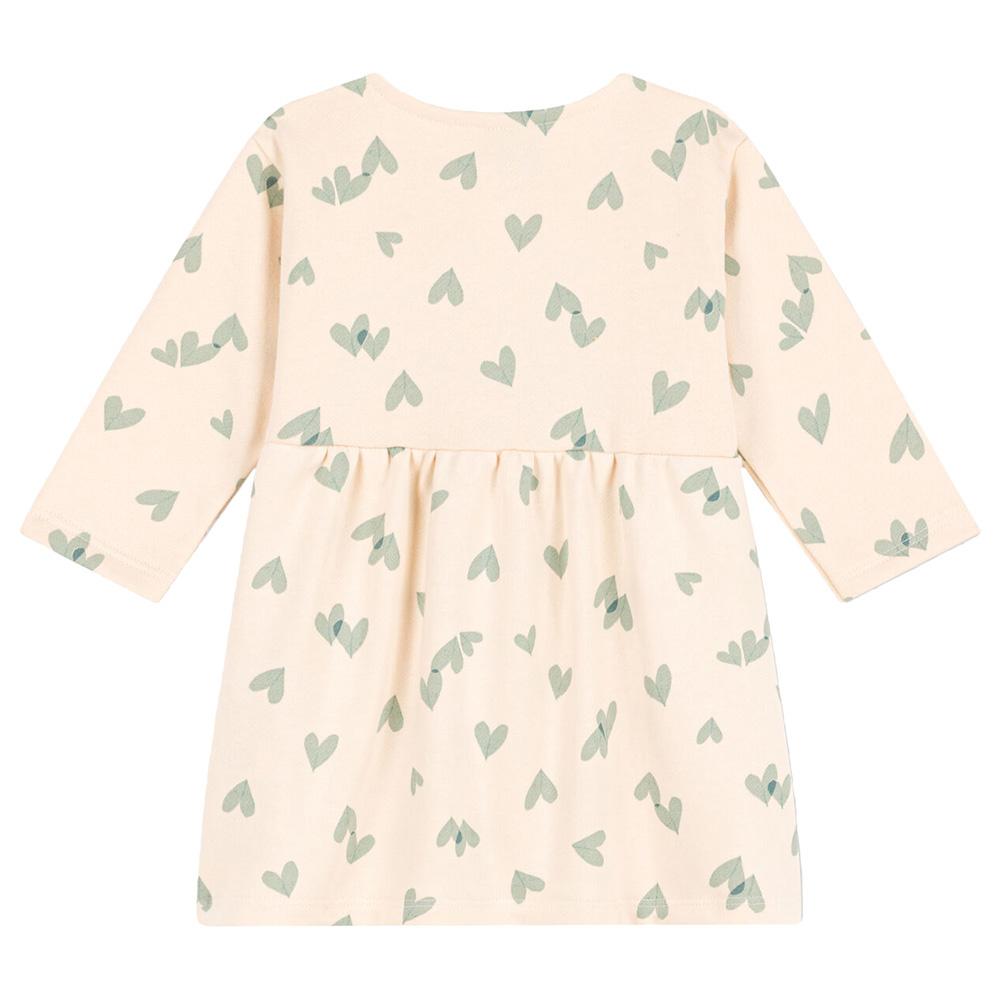 Petit Bateau - Baby's Long-Sleeves Fleece Dress