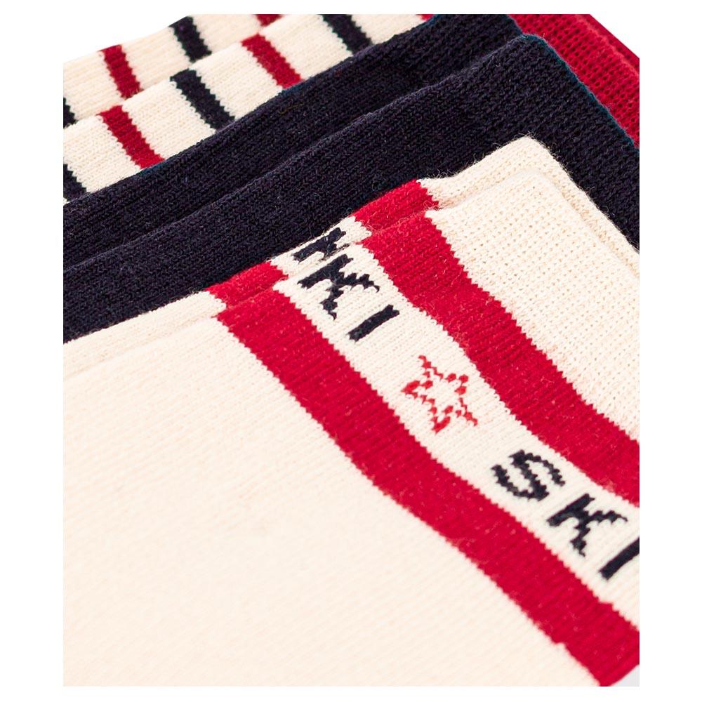 Petit Bateau - 3pc-Set - Boys Ski Socks