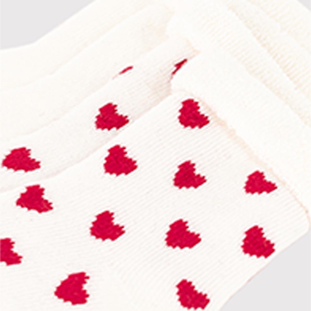 Petit Bateau - 2Pc-Set - Babies Knit Socks - White