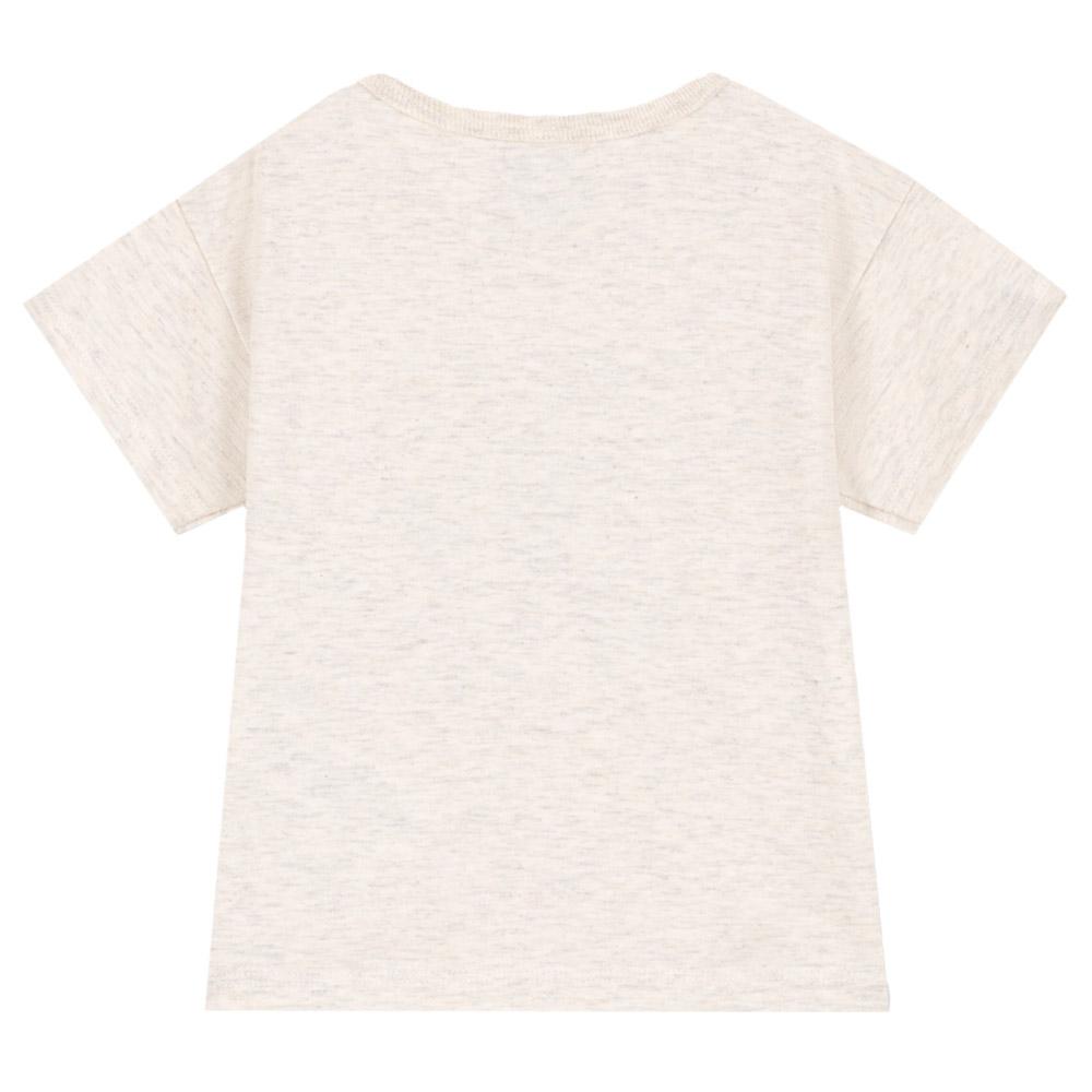 Petit Bateau - Babies' Short-Sleeves Jersey T-Shirt - Beige