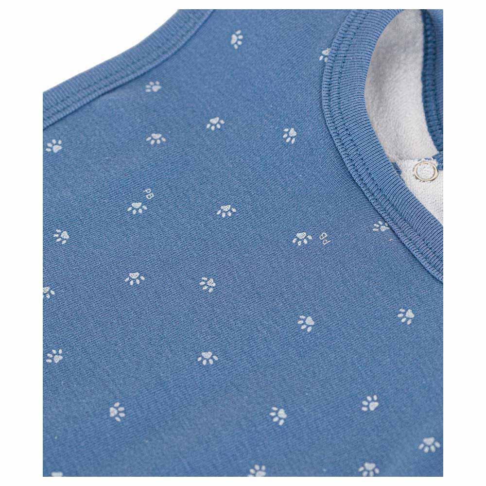 Petit Bateau - Cotton Baby Bib - Blue