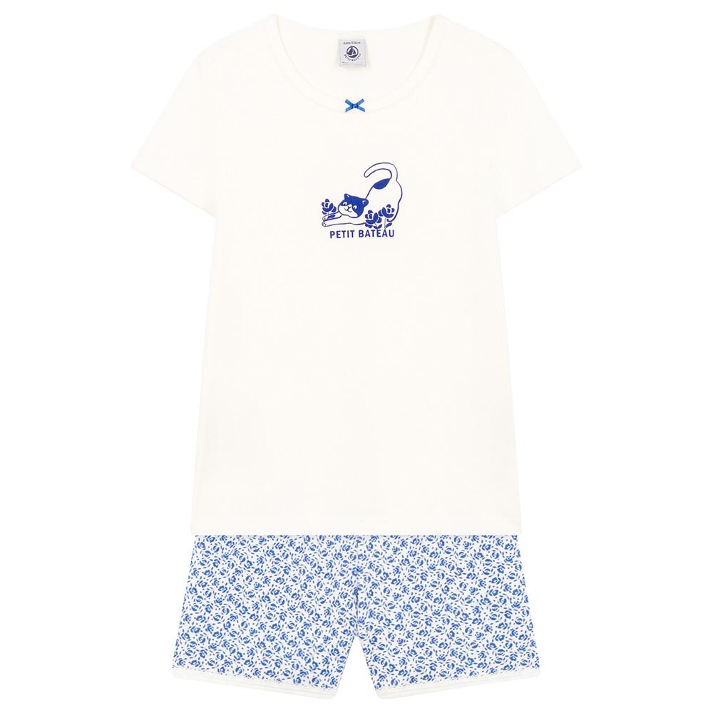 Petit Bateau - Children's Short Cotton Pyjama Set