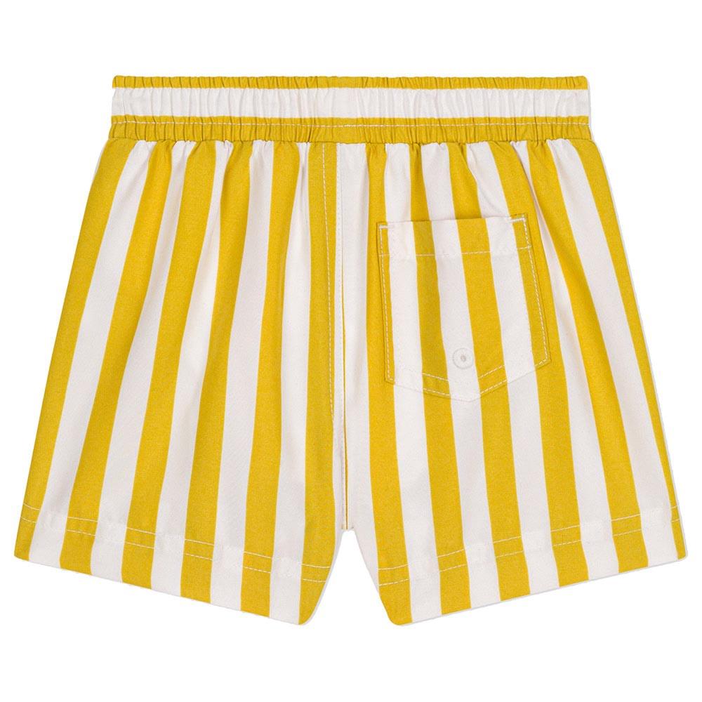 Petit Bateau - Babies' Swim Shorts - White/Yellow