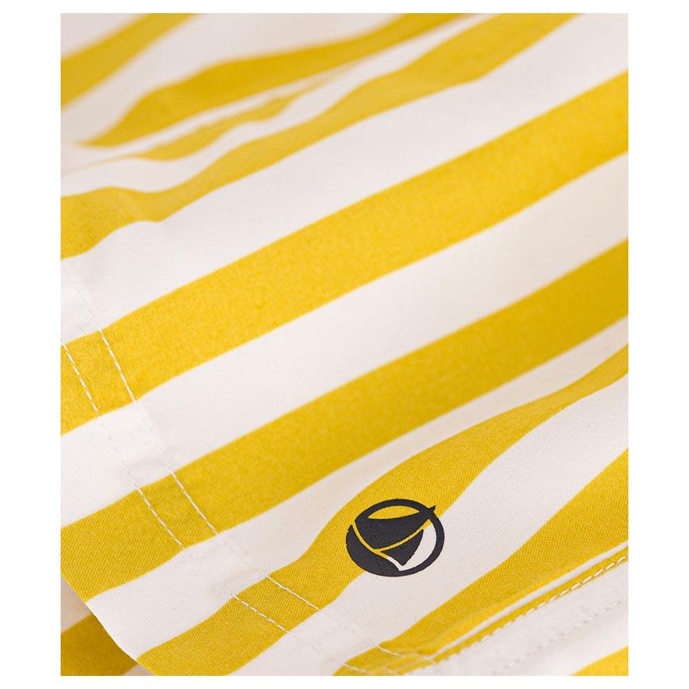 Petit Bateau - Babies' Swim Shorts - White/Yellow