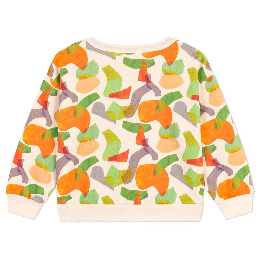 Petit Bateau - Boys Printed Fleece Sweatshirt