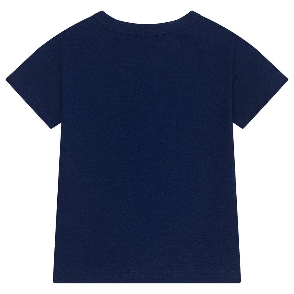 Petit Bateau - Boy's Slub Jersey T-Shirt - Blue