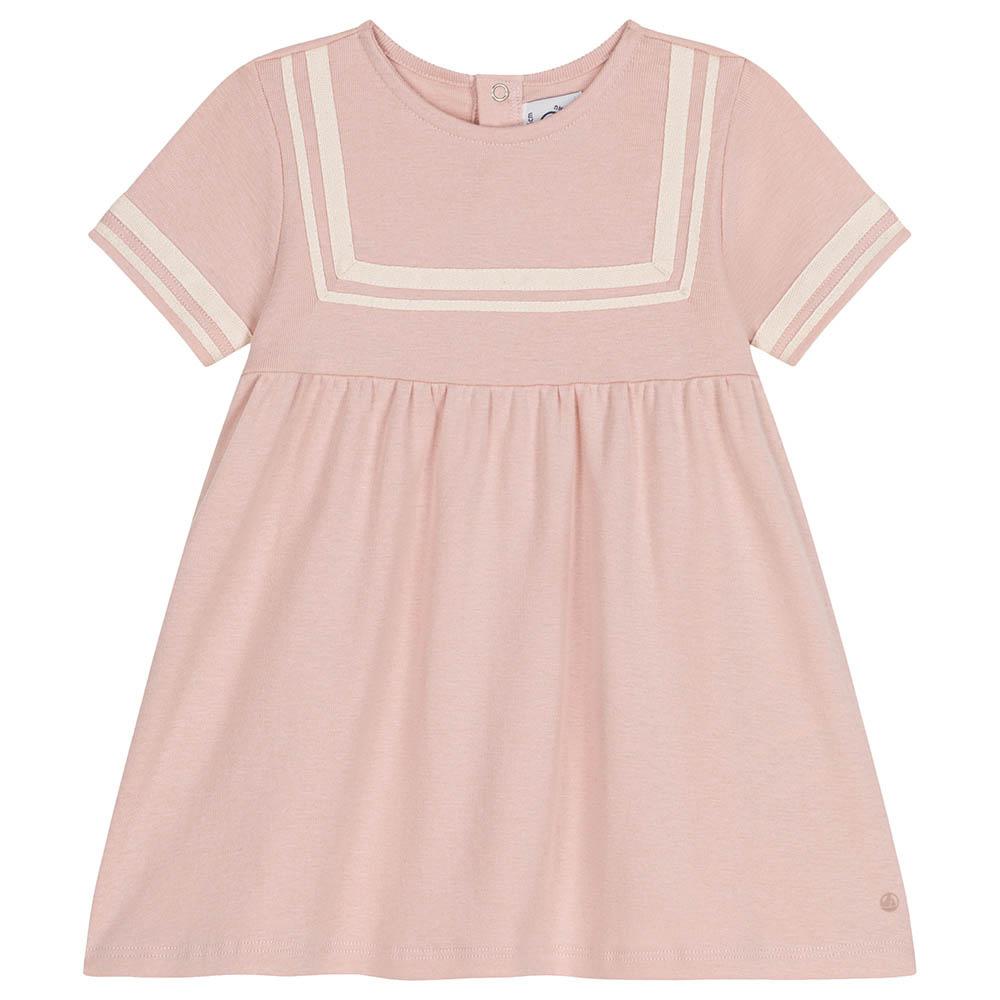 Petit Bateau - Baby's Organic Cotton Sailor Dress - Pink