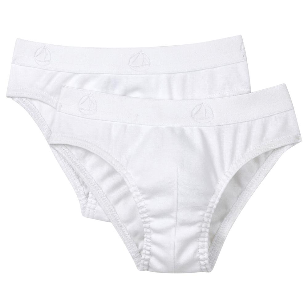 Petit Bateau - 2pc-Set - Boy's Cotton Briefs