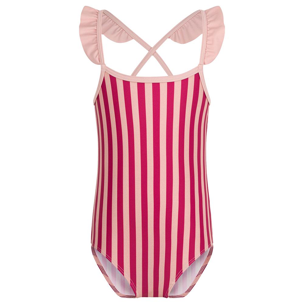 Petit Bateau - Girls' Stripy One-Piece Swimsuit