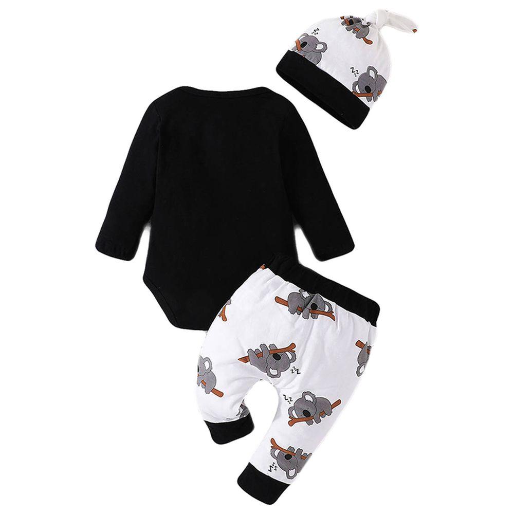 Sugar Rush - 2pc-Set - Printed Full Sleeves Bodysuit & Joggers