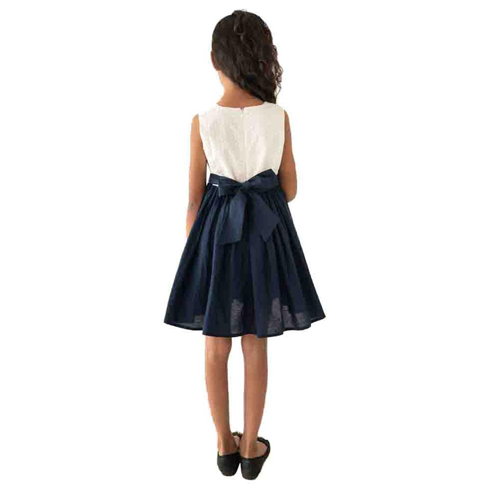 A Little Fable - Morning Twilight Dress - Navy Blue