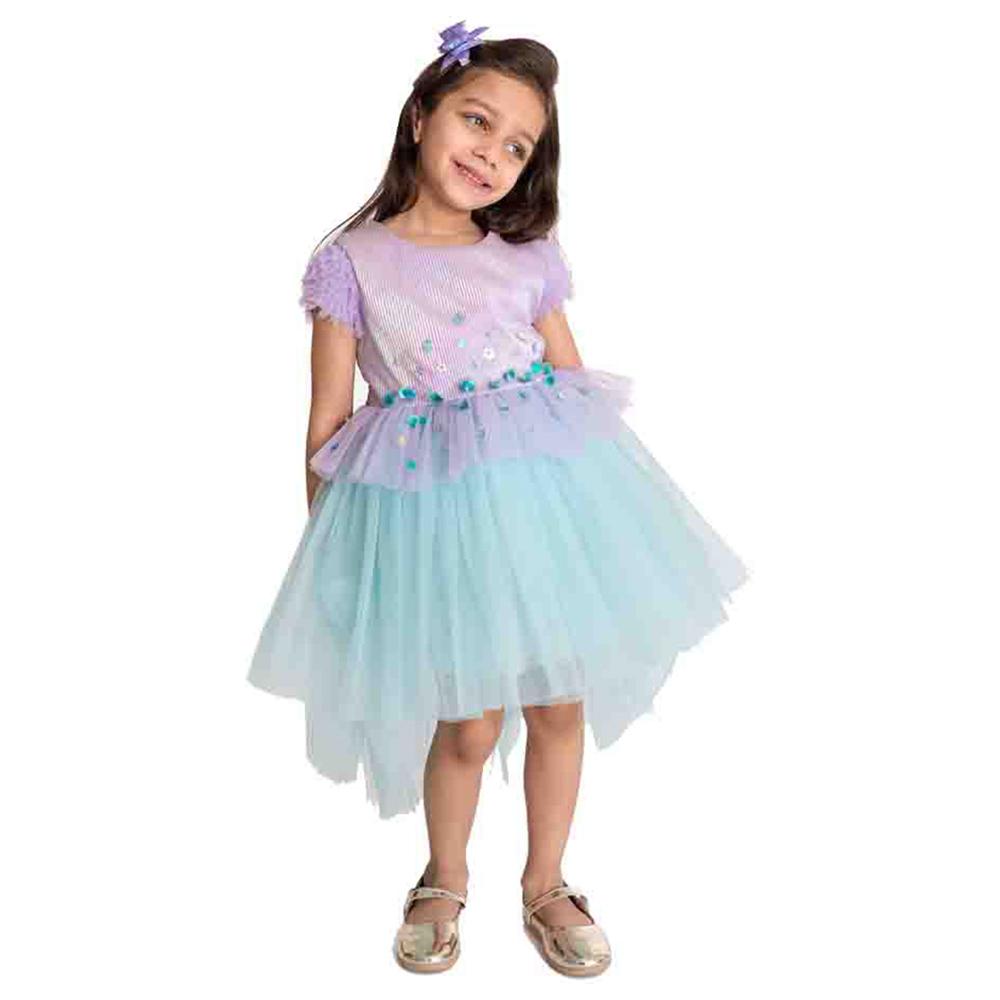 A Little Fable - 2Pc-Set - Mermaid Glitter Dress & Doll