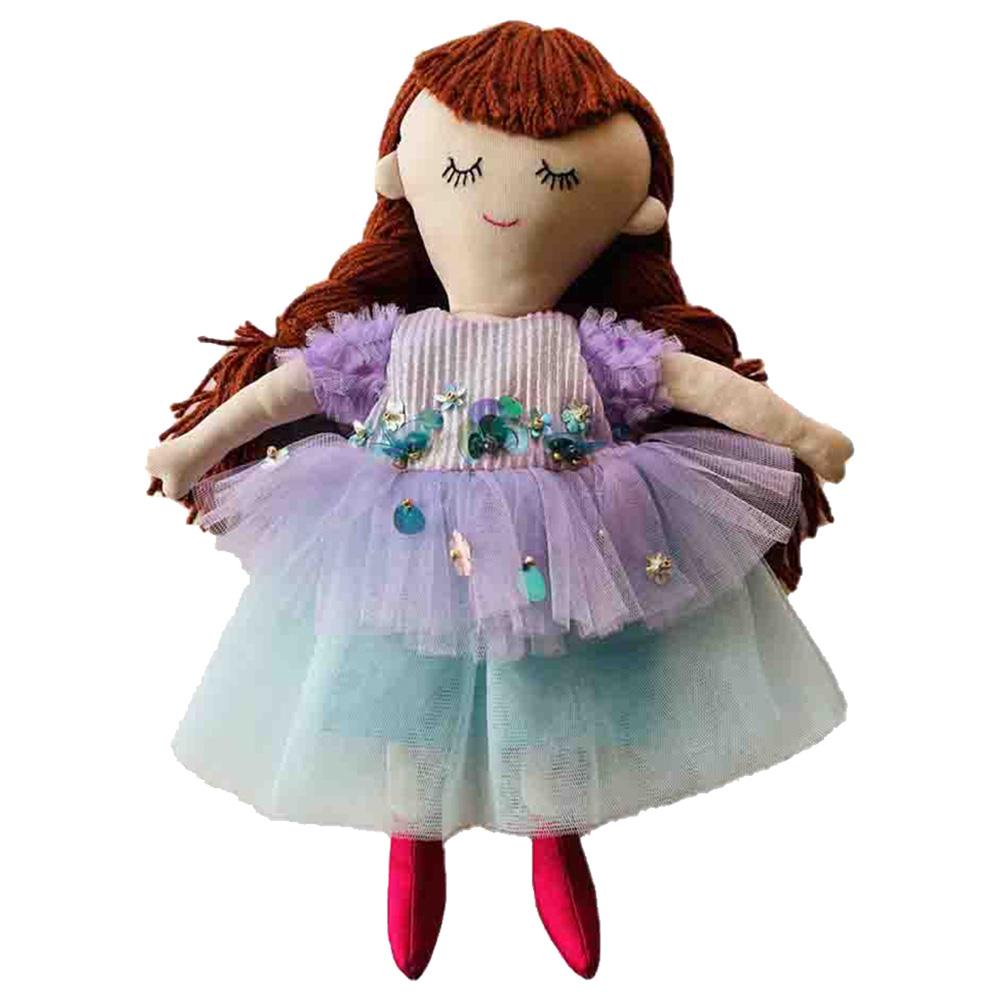 A Little Fable - 2Pc-Set - Mermaid Glitter Dress & Doll